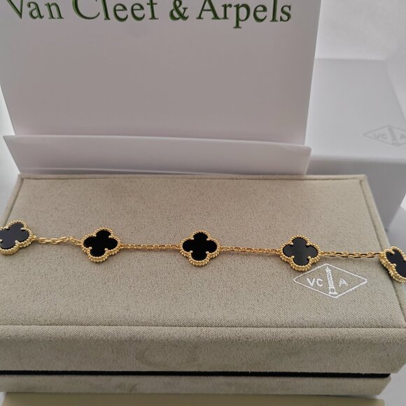 Van Cleef & Arpels classic black bracelet - Picture 2 of 4